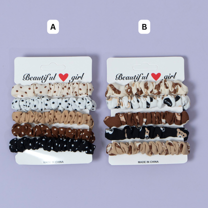 Printed Mini Scrunchies Set (12 Cards) – UBKWS1245