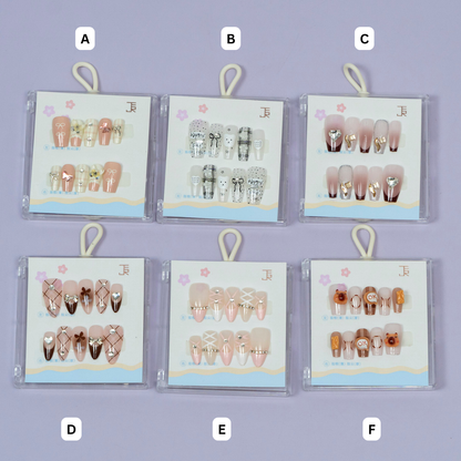 Press-On Nail Art Set (1Dz) - UBKWS2260