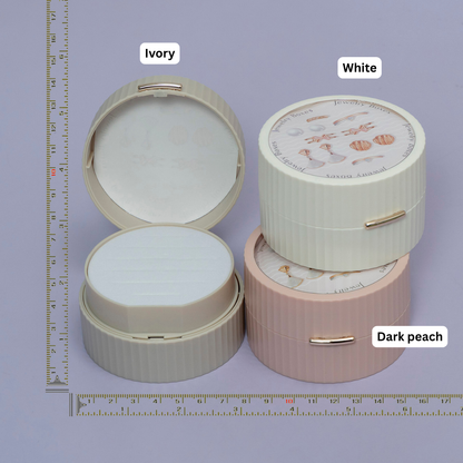 Cute Round Jewellery Storage Box (6Pcs) - UBKWS2277