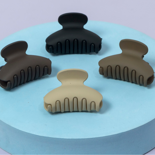 Matte Mini Hair Claw (12Pcs) - UBKWS1271