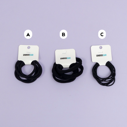 Daily wear hair ties (12 Bunch) - UBKWS952