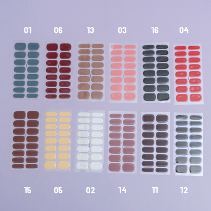 Artificial gel nails (12 Strips) - UBKWS922