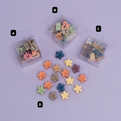 Mini hair claws (12 Boxes) - UBKWS929