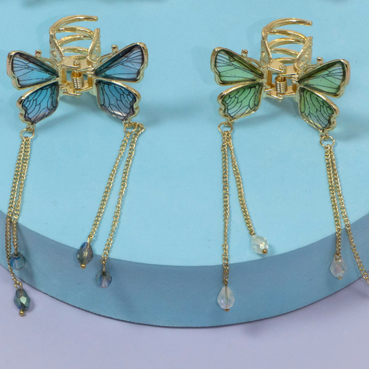 Butterfly Crystal Hair Claw – UBKWS2362