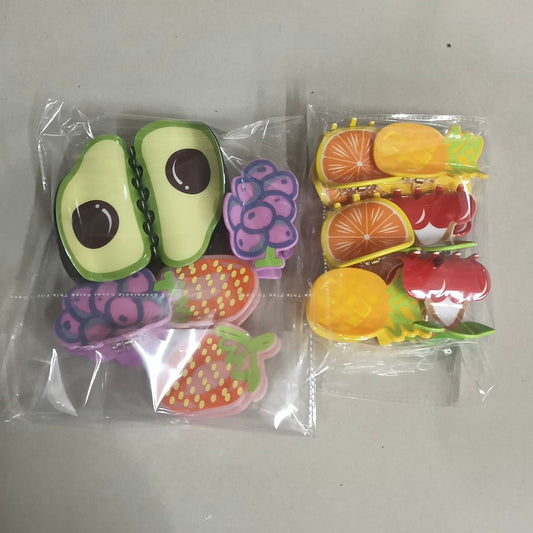 Fruit-Shaped Hair Claws (12pcs)  – UBKWS1259