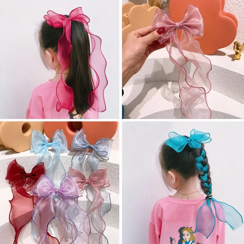 Shiny pretty bow Hair Pin (Pack of 12) - UBKWS723