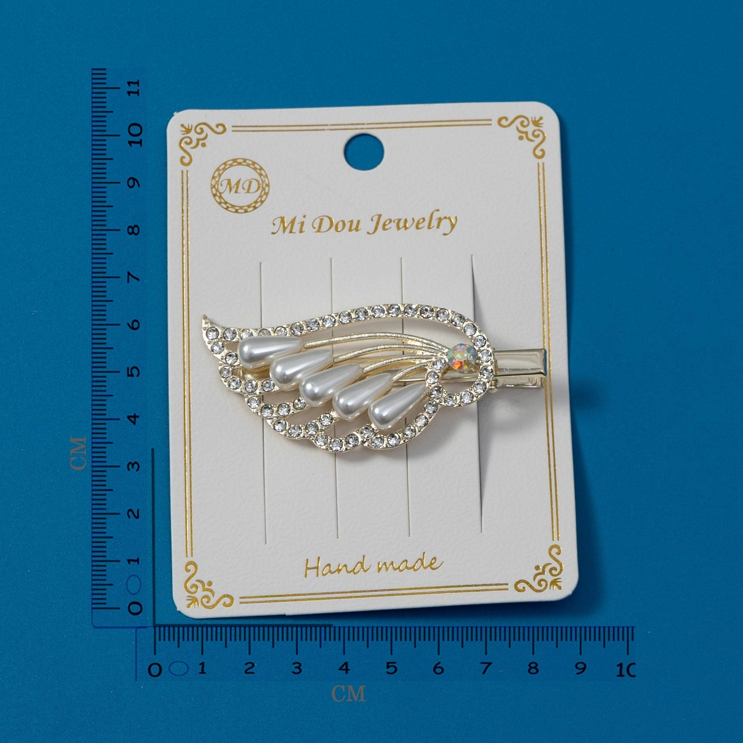 Pearl fancy hair pins - UBK2600 - Unboxkar.in