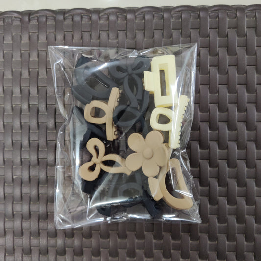 Mini Matte Hair Claw Set (1Dz) – UBKWS2691