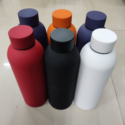 Matte Finish Stainless Steel Water Bottle (6Pcs) - UBKWS2269