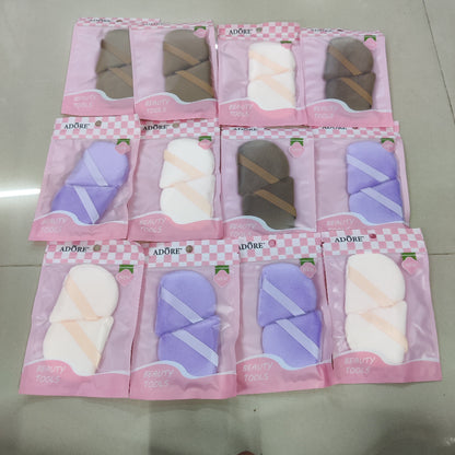 Soft Velour Makeup Powder Puff Set (1Dz) - UBKWS2302
