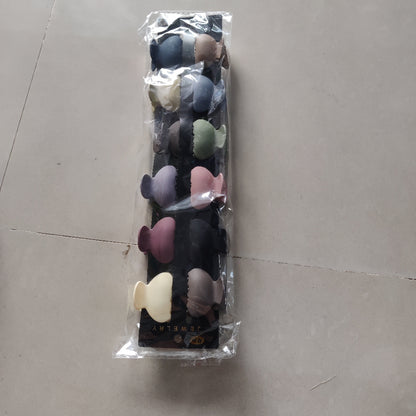 Hui Hui Matte Mini Hair Claw (1Dz) - UBKWS2391