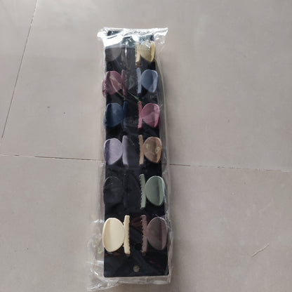 Hui Hui Matte Mini Hair Claw (1Dz) - UBKWS2389