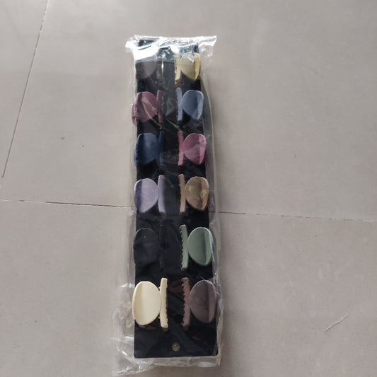 Hui Hui Matte Mini Hair Claw (1Dz) - UBKWS2389