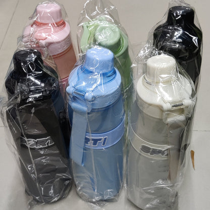 Sporty Leak-Resistant Water Bottle (6Pcs) - UBKWS2271
