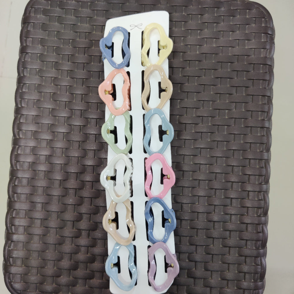 Mini Matte Hair Claw Set (12Pcs) – UBKWS2708