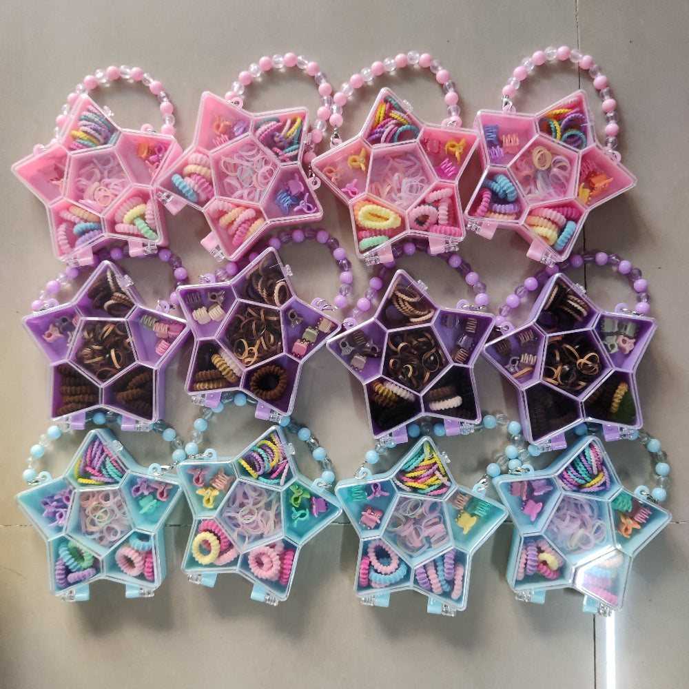 Star Shape Kids Hair Accessories Organizer Set (1Dz) - UBKWS2381