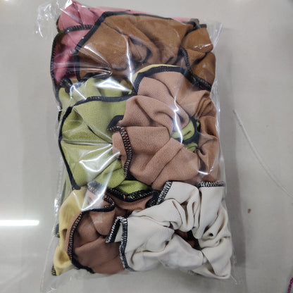 Contrast Edge Scrunchie (1Dz) - UBKWS2573