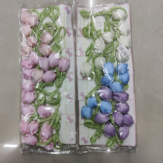 Tulip Ribbon Hair Clip (1Dz) - UBKWS2546