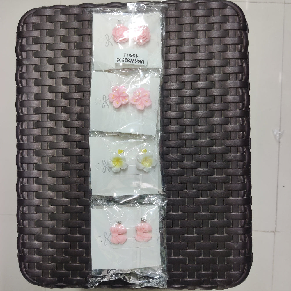Cute Mini Rose Hair Clips (1Dz) - UBKWS2505