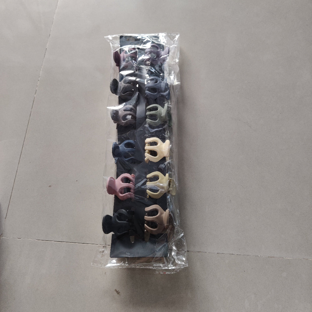 Hui Hui Matte Mini Hair Claw (1Dz) - UBKWS2392