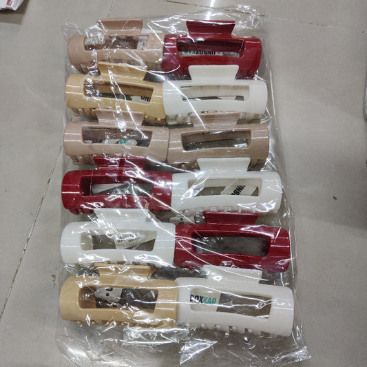 Unbreakable Classic Rectangular Hair Claw (1Dz) - UBKWS2531