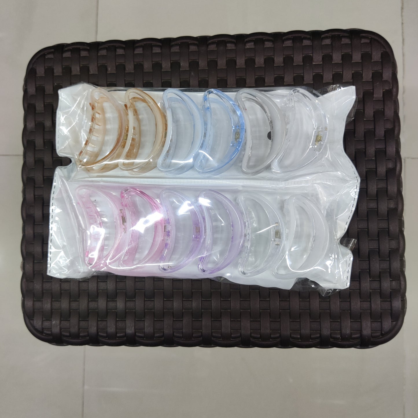 Glossy Crescent Curve Hair Claw Clip (1Dz) - UBKWS2187