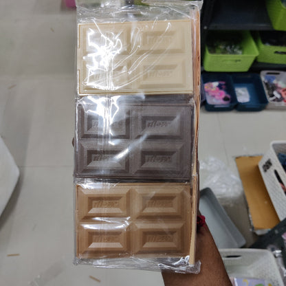 Chocolate Bar Folding Pocket Mirror with Comb (12Pcs) - UBKWS1155