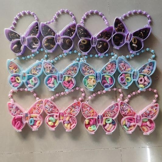 Cute Butterfly Hair Accessories Organizer Set (1Dz) - UBKWS2382