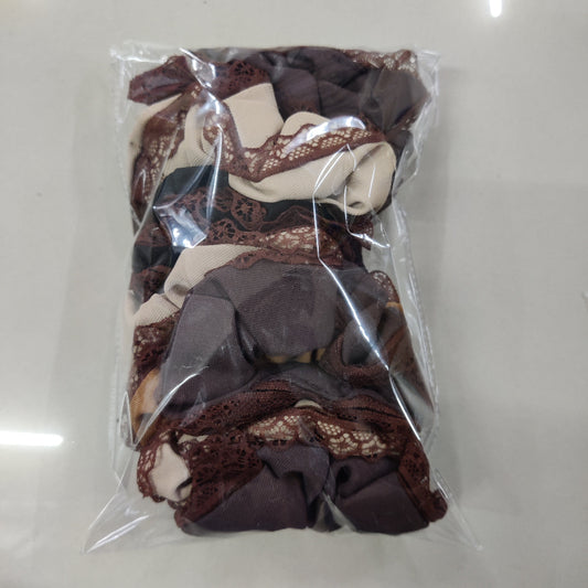 Lace Edge Scrunchie (1Dz) - UBKWS2572