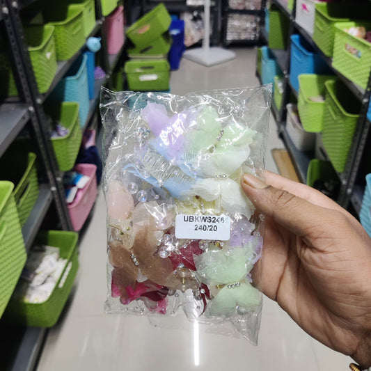 Pearl Butterfly Hair Claw (1Dz) - UBKWS2461