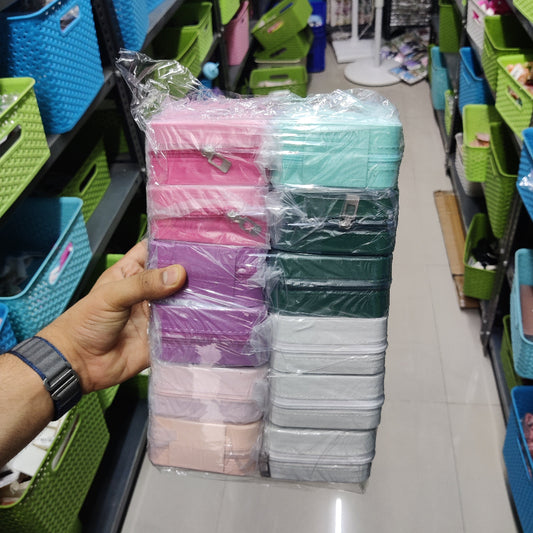 Square Zipper Jewelry Organizer (12Pcs) - UBKWS1232