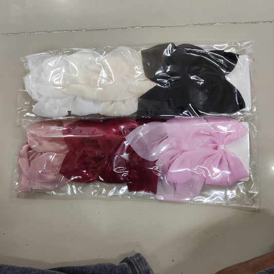 Elegant Sheer Organza Bow Hair Clip (1Dz) - UBKWS2236