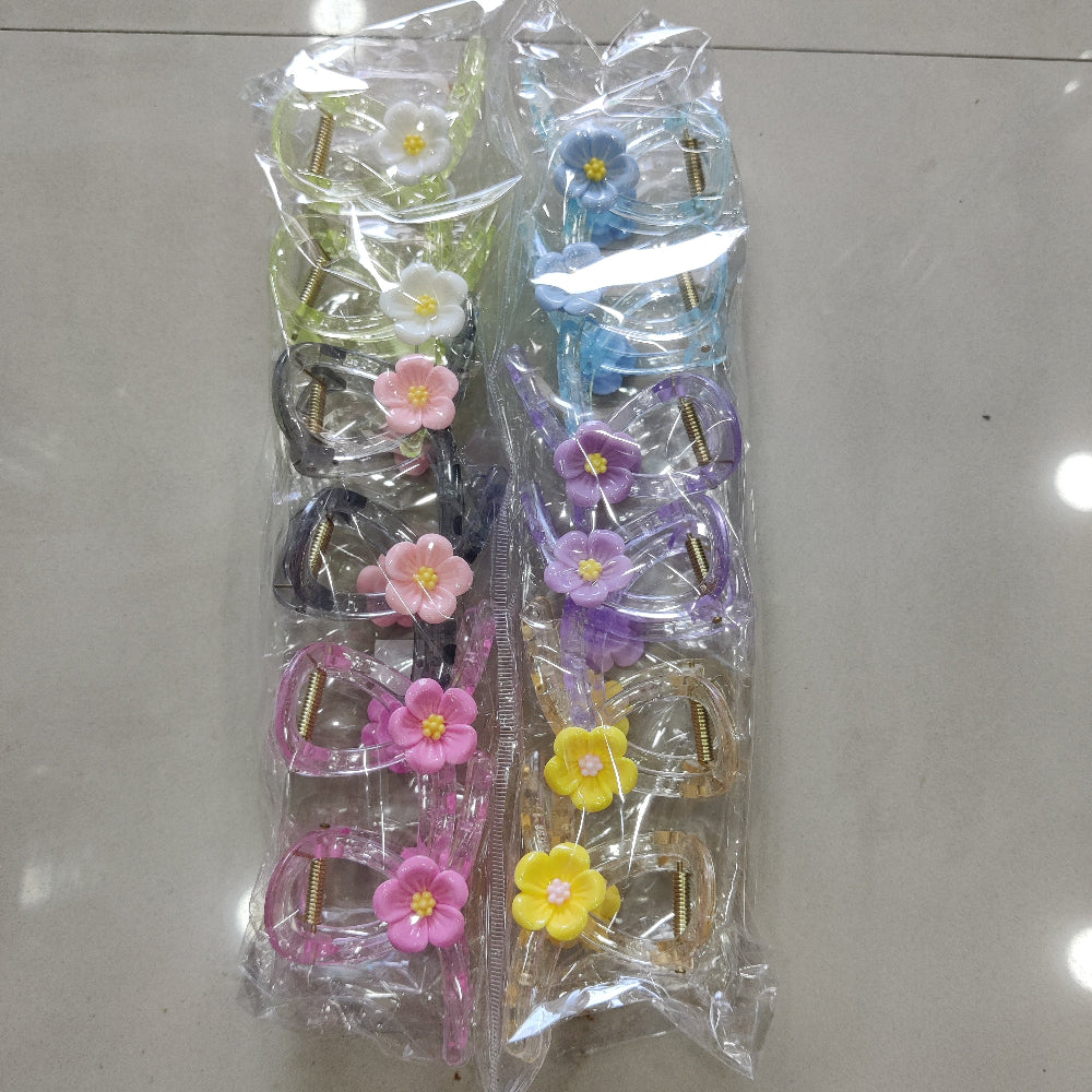 Mini Flower Hair Claw (1Dz) - UBKWS2529