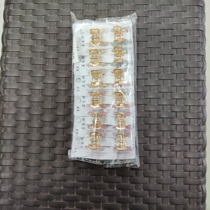 Mini Butterfly Crystal Hair Claw (1Dz) - UBKWS2714