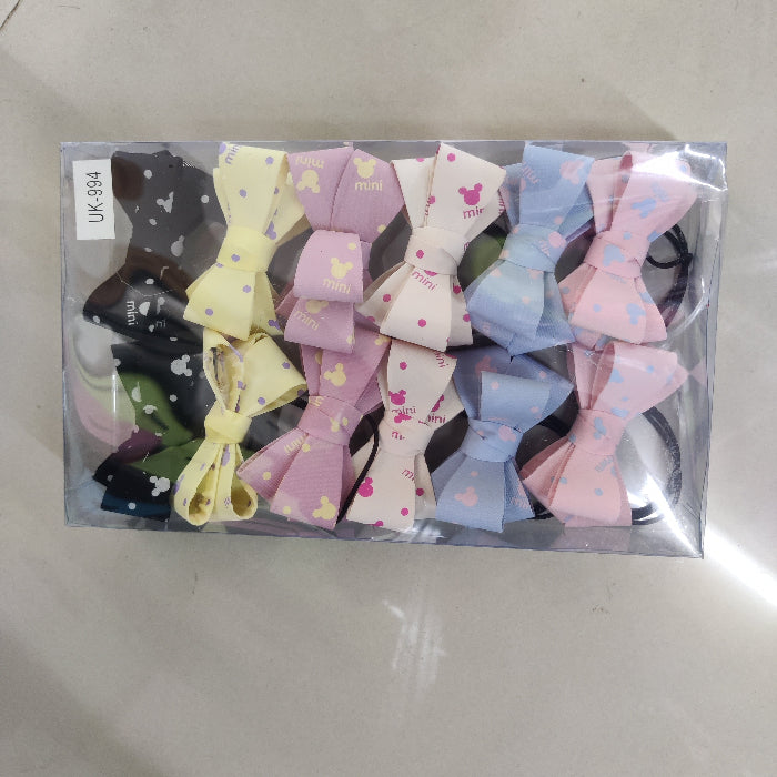Bow Hair Tie (1Dz) - UBKWS2217