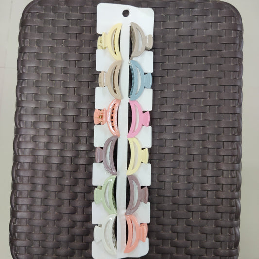 Mini Matte Hair Claw Set (12Pcs) – UBKWS2706