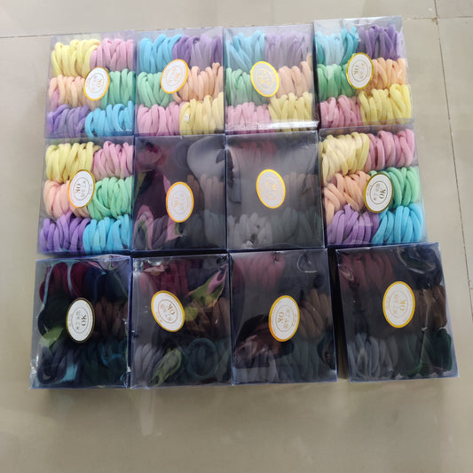 Soft hair ties (12 Boxes) - UBKWS1009