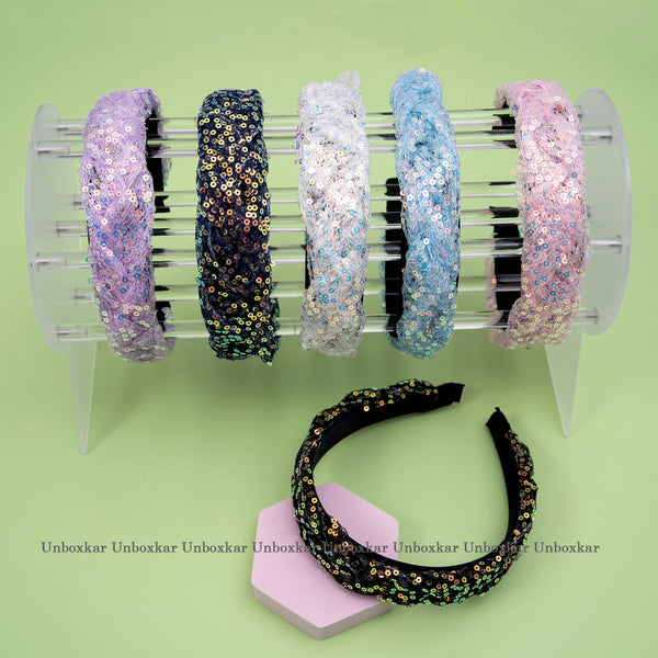 Sequin Fancy Headband (Pack of 12) - UBKWS447