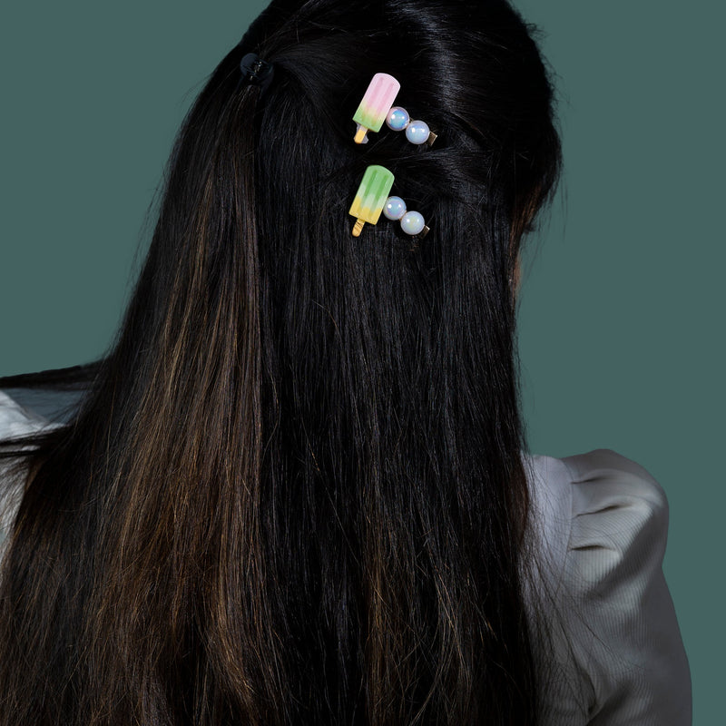 Fancy hair pins ( Pack of 12 ) - UBKWS414