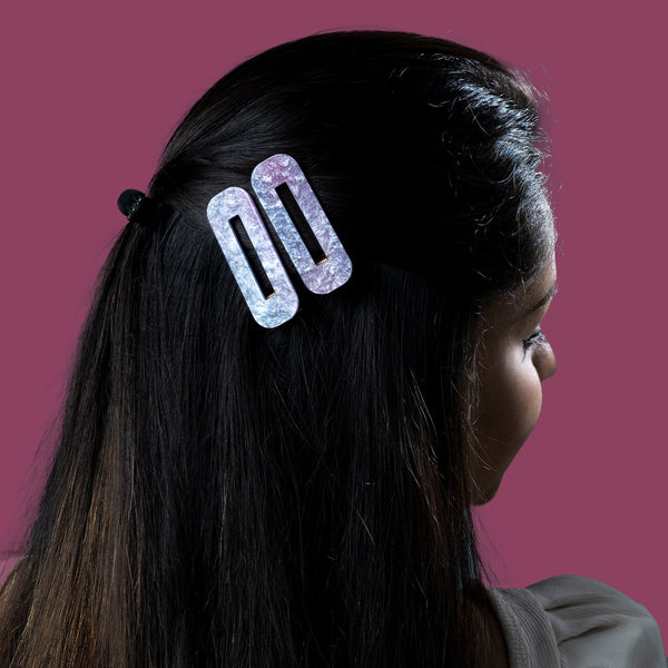 Marble hair pins ( Pack of 12 )  - UBKWS412