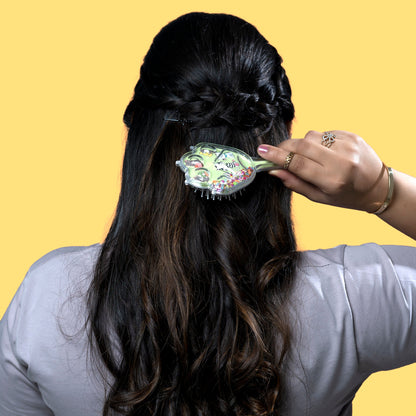 Paws Glitter mini Hair Brush ( Pack of 12 )- UBKWS431