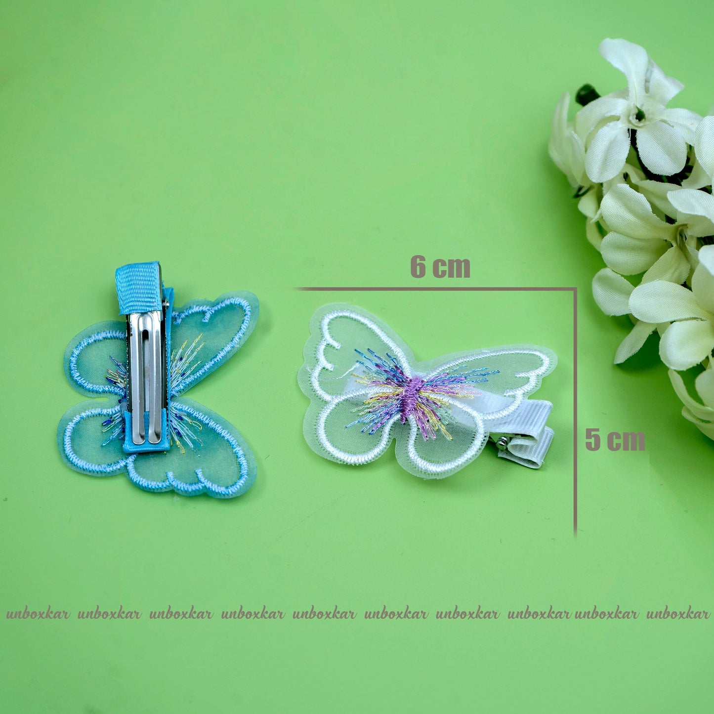 Butterfly hair pins ( Pack of 12 ) - UBKWS439