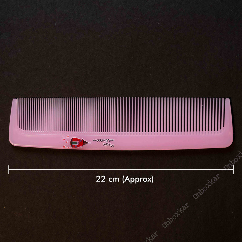 Transparent Hair comb ( Pack of 12 ) - UBKWS315