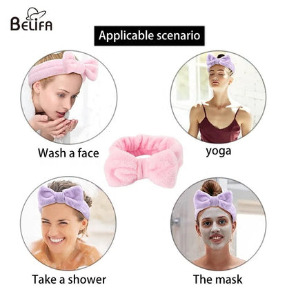 Plain Facial Headband ( Pack of 12 ) - SO-1