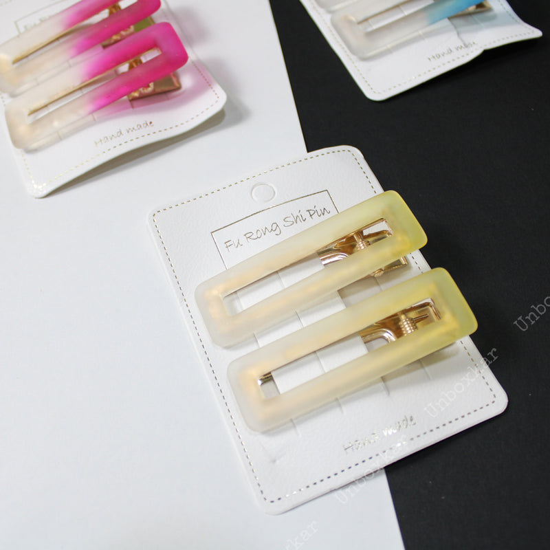 Gradient Hair Pins ( Set of 2 ) - UBKWS283