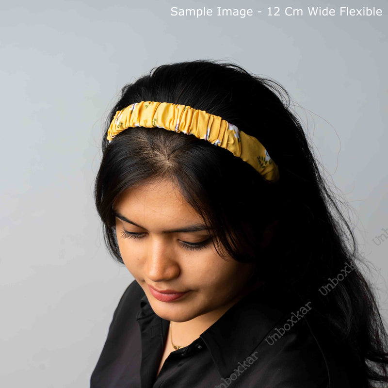 Printed Frill Hairband (Pack of 12)- UBKWS333