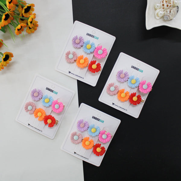 Flower Hair pins (Pack of 12) - UBKWS357
