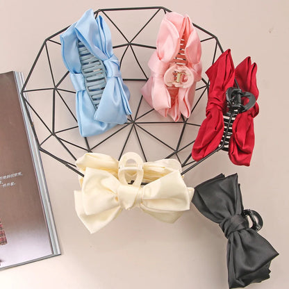 Shiny Bow Hair Claw ( Pack of 12 ) - UBKWS390