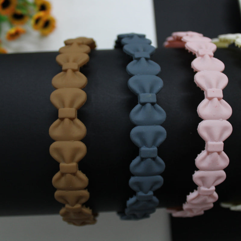 Matt Daily Wear Hair Bands (Pack of 12) - UBKWS362