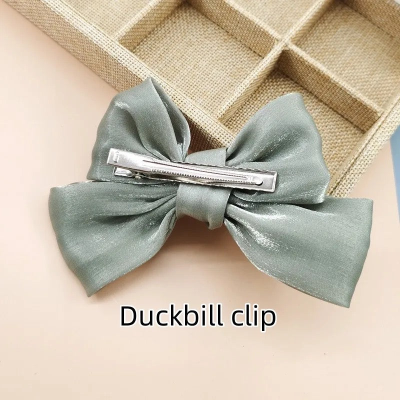 Shiny bow Hair Pin ( Pack of 12 ) - UBKWS388
